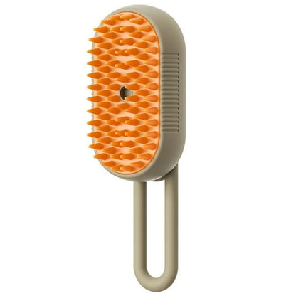 3-in-1 Electric Steam Pet Grooming Brush for Cats & Dogs