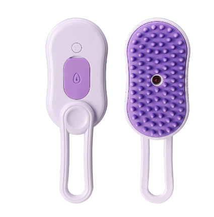 3-in-1 Electric Steam Pet Grooming Brush for Cats and Dogs