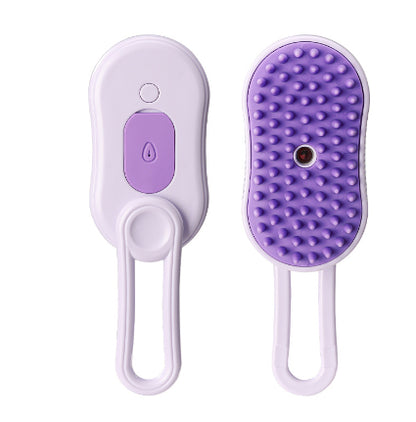 3-in-1 Electric Steam Pet Grooming Brush for Cats and Dogs