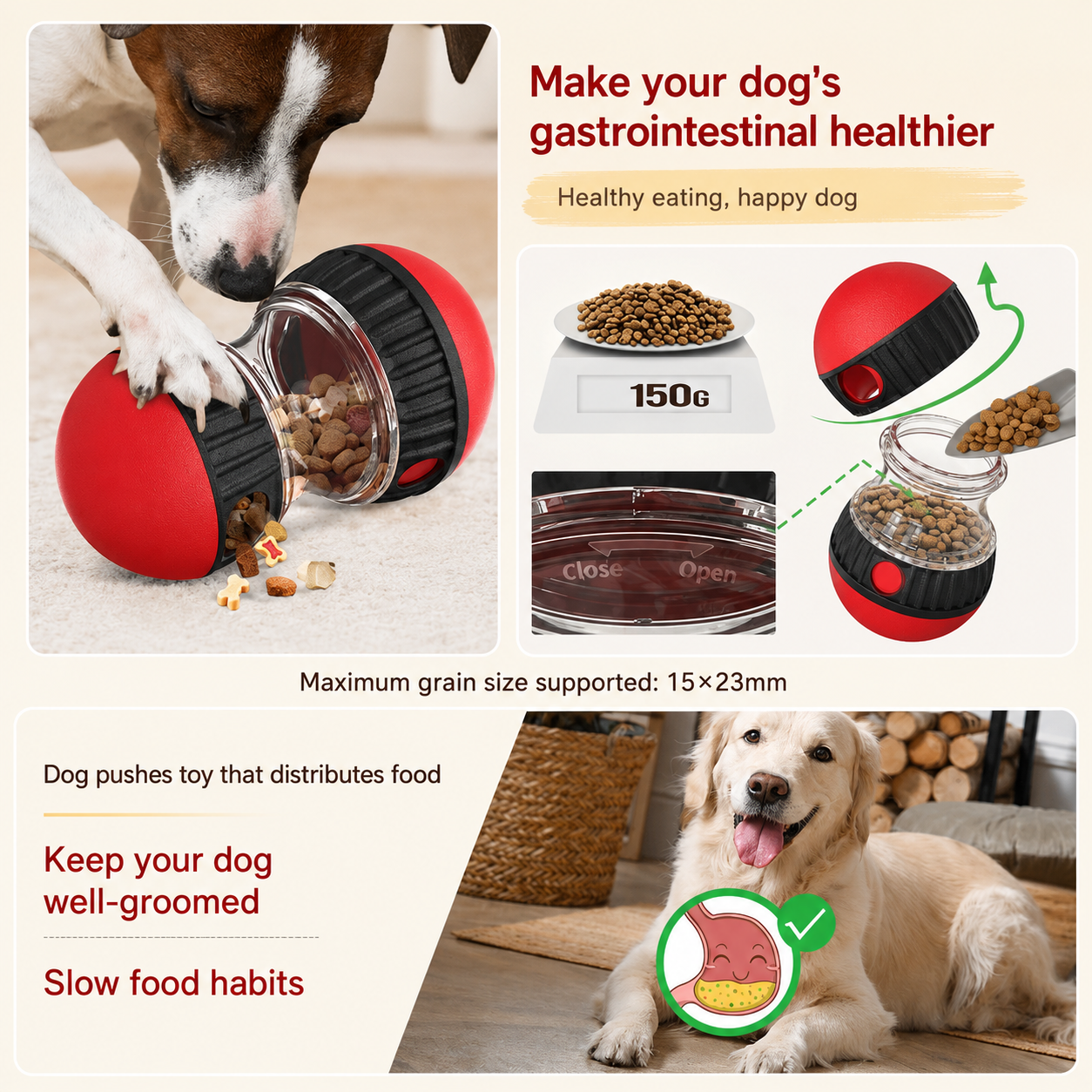 Interactive Puzzle Treat Toys for Dogs | AOXURA™